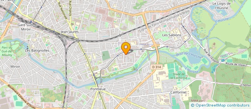 localisation de l'entreprise MONSIEUR ALI SENEL  LE MANS