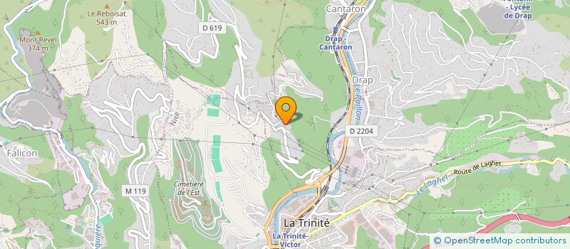 localisation de l'entreprise MONSIEUR ALI SENOUSSI  DRAP