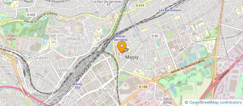 localisation de l'entreprise MONSIEUR ALI SETTI à MASSY