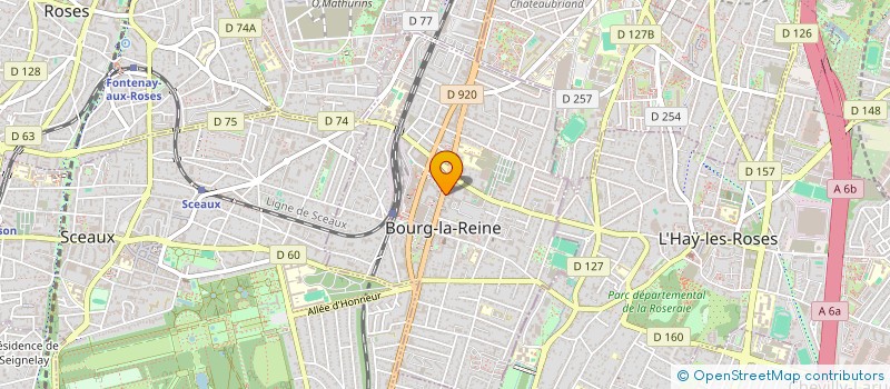 localisation de l'entreprise MONSIEUR ALI SFAR BEN CHEKIR à BOURG-LA-REINE