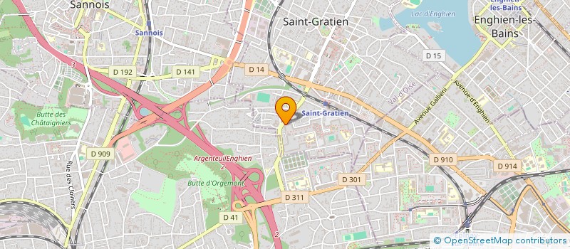 localisation de l'entreprise MONSIEUR ALI SHAH  SAINT-GRATIEN