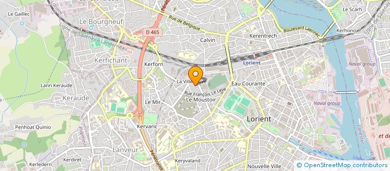 localisation de l'entreprise MONSIEUR ALI SHAHID  LORIENT