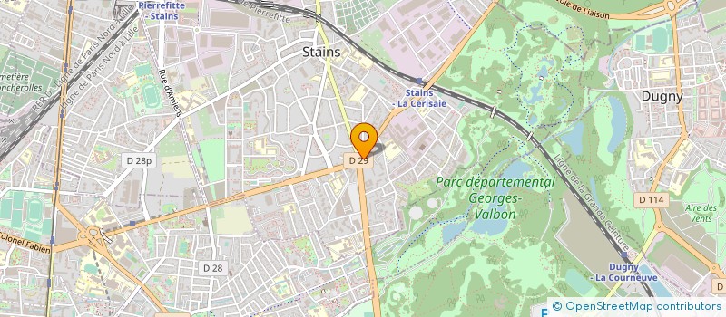 localisation de l'entreprise MONSIEUR ALI SHAHZAD à STAINS