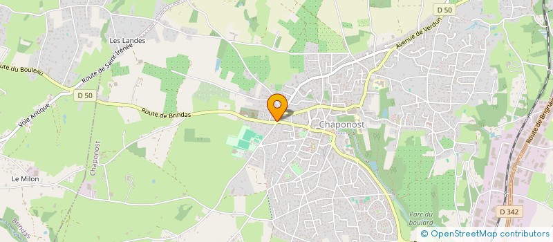 localisation de l'entreprise MONSIEUR ALI SHARIATY  CHAPONOST