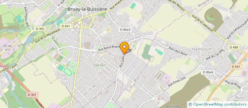 localisation de l'entreprise MONSIEUR ALI SKAKNI à BRUAY-LA-BUISSIERE