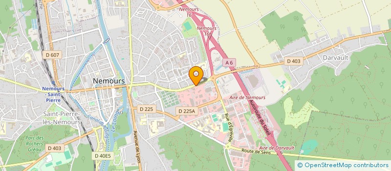 localisation de l'entreprise MONSIEUR ALI SOUMAHORO  NEMOURS