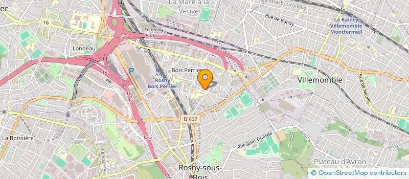 localisation de l'entreprise MONSIEUR ALI SOUSSI à ROSNY-SOUS-BOIS