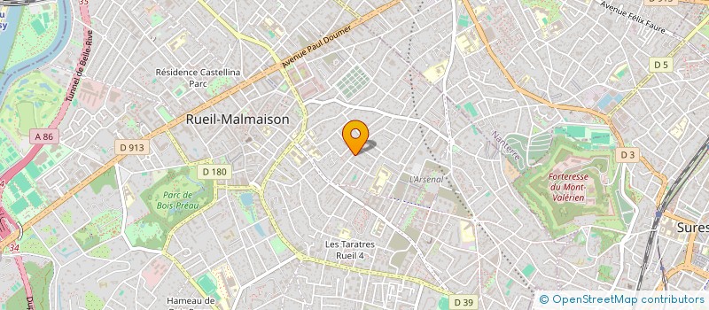 localisation de l'entreprise MONSIEUR ALI STEPHANE BAADJ à RUEIL-MALMAISON