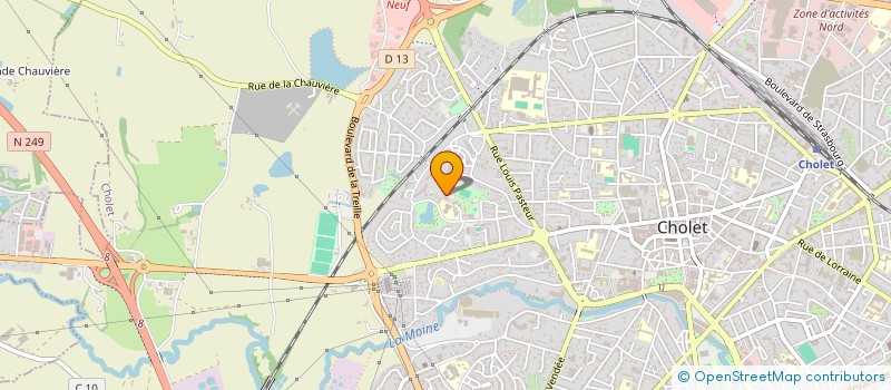localisation de l'entreprise MONSIEUR ALI SUKRU UYGUN à CHOLET