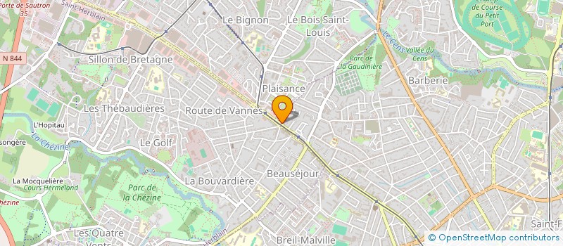 localisation de l'entreprise MONSIEUR ALI TABBABI à NANTES