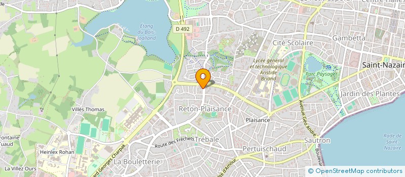 localisation de l'entreprise MONSIEUR ALI TAHA  SAINT-NAZAIRE