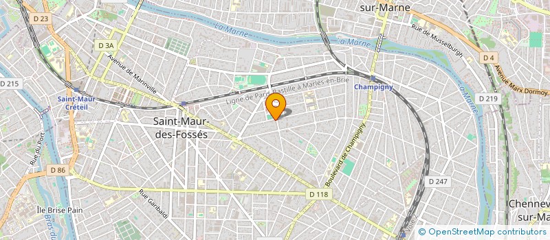 localisation de l'entreprise MONSIEUR ALI TAHA YILMAZ à SAINT-MAUR-DES-FOSSES