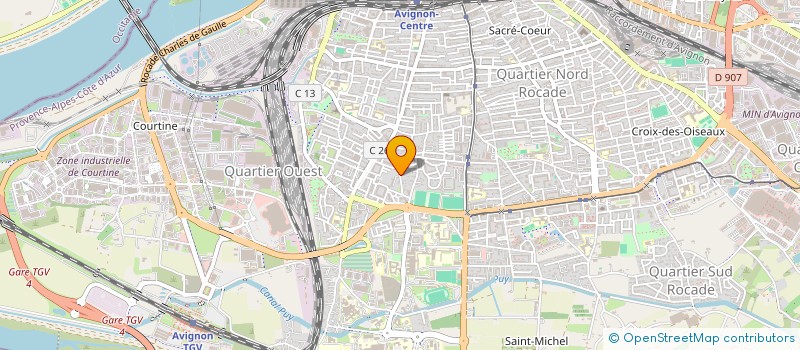 localisation de l'entreprise MONSIEUR ALI TAIBI  AVIGNON