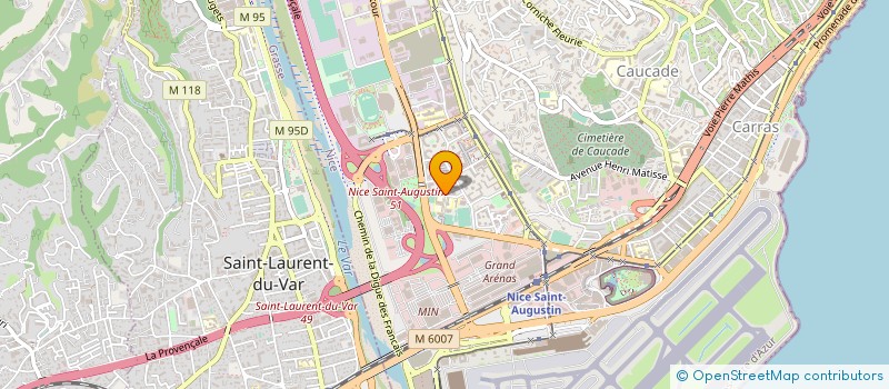localisation de l'entreprise MONSIEUR ALI TALABI  NICE