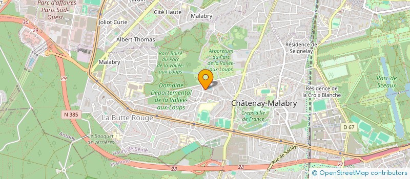 localisation de l'entreprise MONSIEUR ALI TALEB à CHATENAY-MALABRY