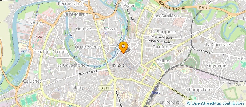 localisation de l'entreprise MONSIEUR ALI TALEB à NIORT