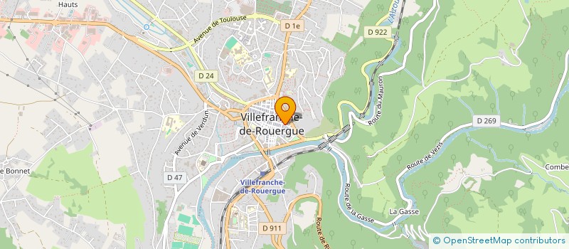 localisation de l'entreprise MONSIEUR ALI TALLIH à VILLEFRANCHE-DE-ROUERGUE