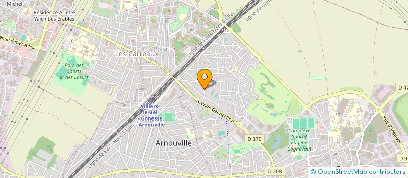 localisation de l'entreprise MONSIEUR ALI TANRIVERDI à GONESSE