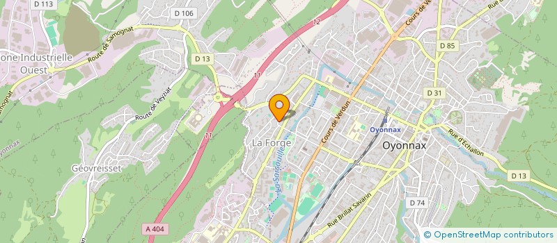 localisation de l'entreprise MONSIEUR ALI TELLI à OYONNAX