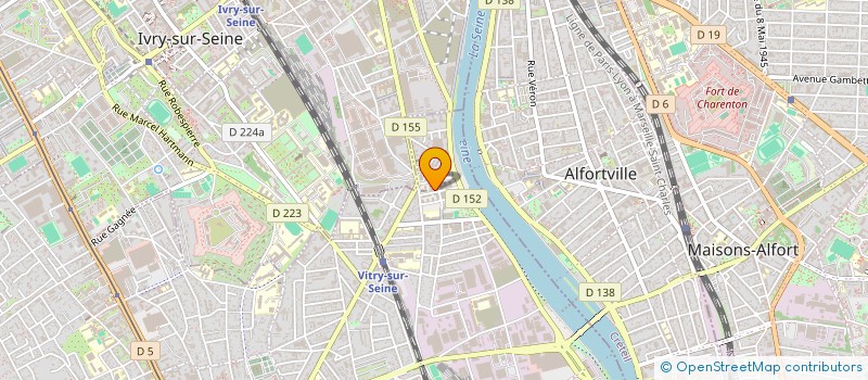 localisation de l'entreprise MONSIEUR ALI TEPELI  VITRY-SUR-SEINE