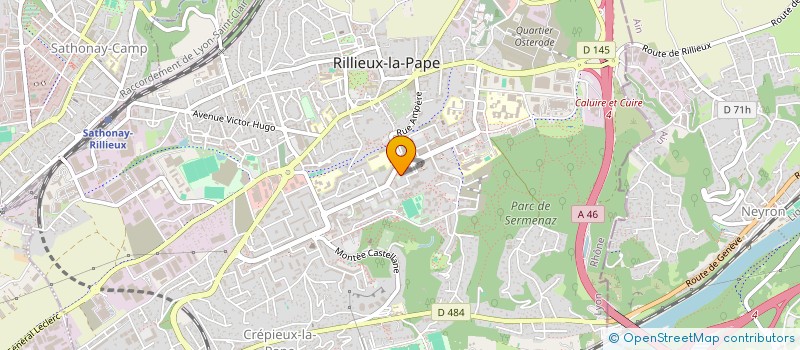 localisation de l'entreprise MONSIEUR ALI TLIDJANE à RILLIEUX-LA-PAPE