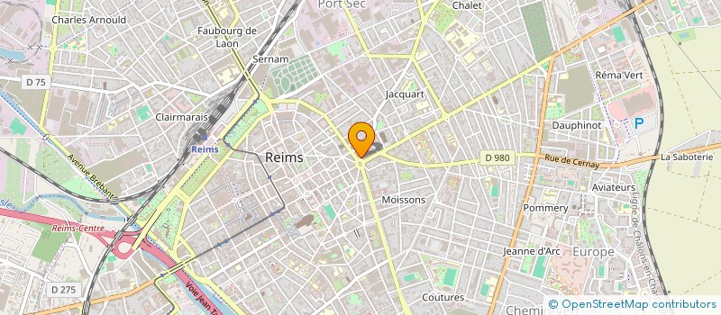 localisation de l'entreprise MONSIEUR ALI TOHME  REIMS