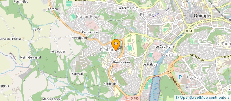 localisation de l'entreprise MONSIEUR ALI TOPCUOGLU à QUIMPER