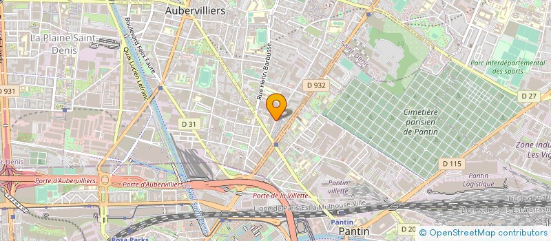 localisation de l'entreprise MONSIEUR ALI TOUMI à AUBERVILLIERS
