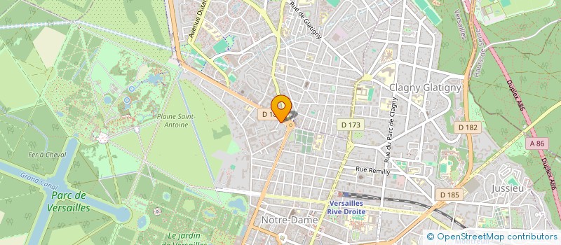 localisation de l'entreprise MONSIEUR ALI TRABELSI à VERSAILLES