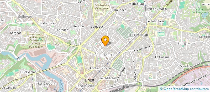 localisation de l'entreprise MONSIEUR ALI TRAORE à BREST