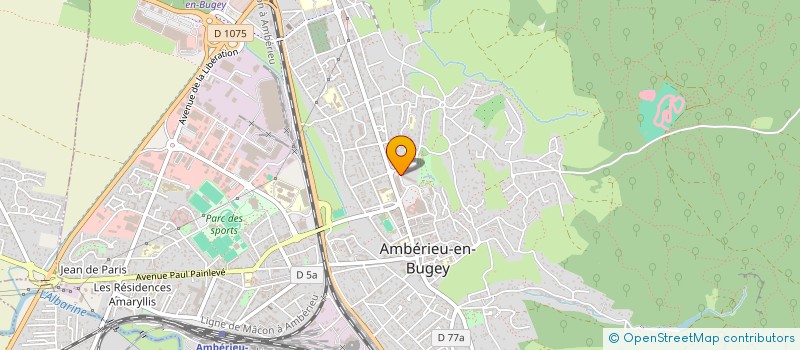 localisation de l'entreprise MONSIEUR ALI TUNC  AMBERIEU-EN-BUGEY