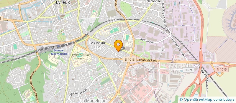 localisation de l'entreprise MONSIEUR ALI TUNCER  EVREUX