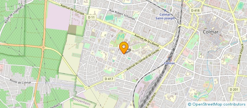 localisation de l'entreprise MONSIEUR ALI UGUR  COLMAR