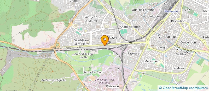 localisation de l'entreprise MONSIEUR ALI URGUN à NARBONNE