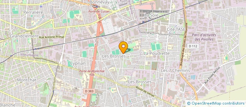 localisation de l'entreprise MONSIEUR ALI USTA  VILLEURBANNE