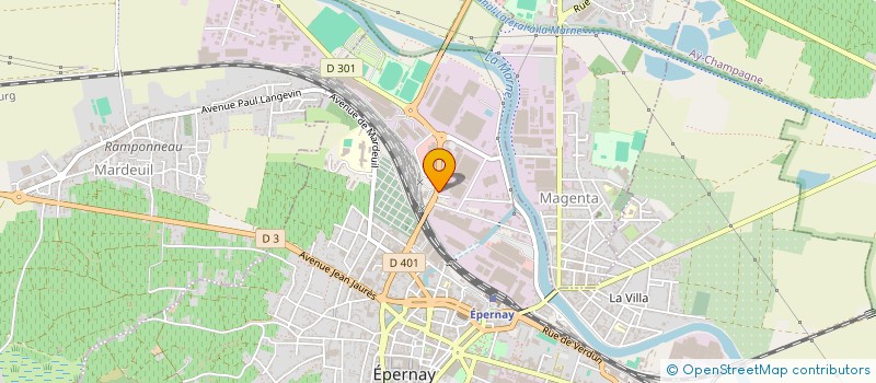 localisation de l'entreprise MONSIEUR ALI VURUSAN à EPERNAY