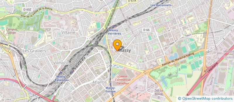 localisation de l'entreprise MONSIEUR ALI WAISANY à MASSY