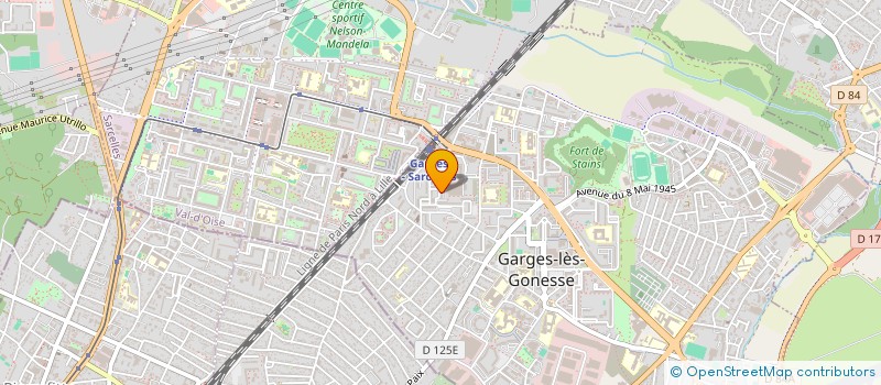 localisation de l'entreprise MONSIEUR ALI WAYES  GARGES-LES-GONESSE