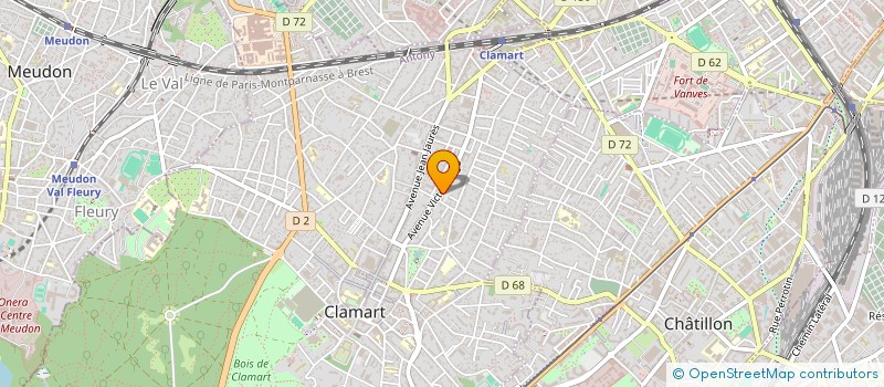 localisation de l'entreprise MONSIEUR ALI WAZNI à CLAMART