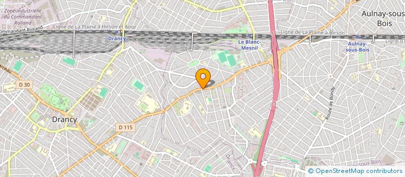 localisation de l'entreprise MONSIEUR ALI YAHIA à LE BLANC-MESNIL