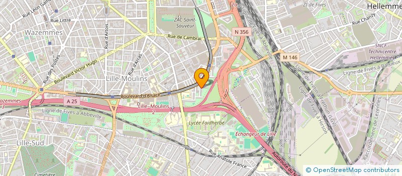 localisation de l'entreprise MONSIEUR ALI YAHIAOUI à LILLE