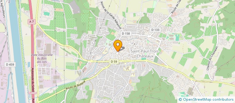 localisation de l'entreprise MONSIEUR ALI YAHIAOUI  SAINT-PAUL-TROIS-CHATEAUX