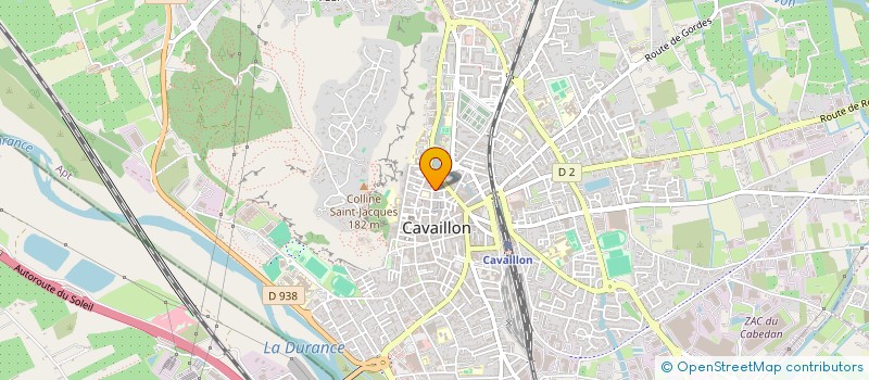 localisation de l'entreprise MONSIEUR ALI YAHYA  CAVAILLON