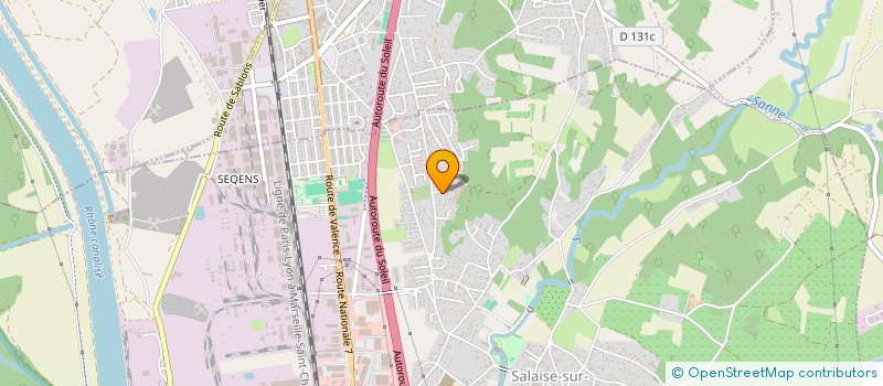 localisation de l'entreprise MONSIEUR ALI YASAR  SALAISE-SUR-SANNE