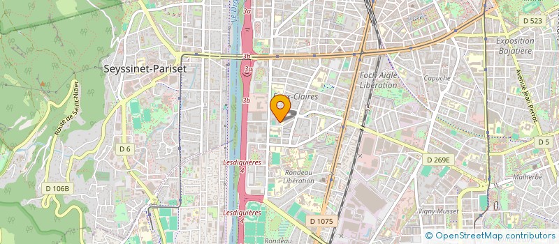 localisation de l'entreprise MONSIEUR ALI YAVUZ  GRENOBLE