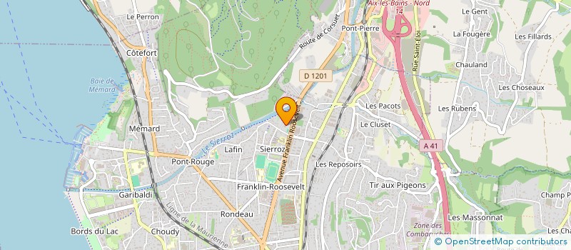 localisation de l'entreprise MONSIEUR ALI YILDIRIM  AIX-LES-BAINS