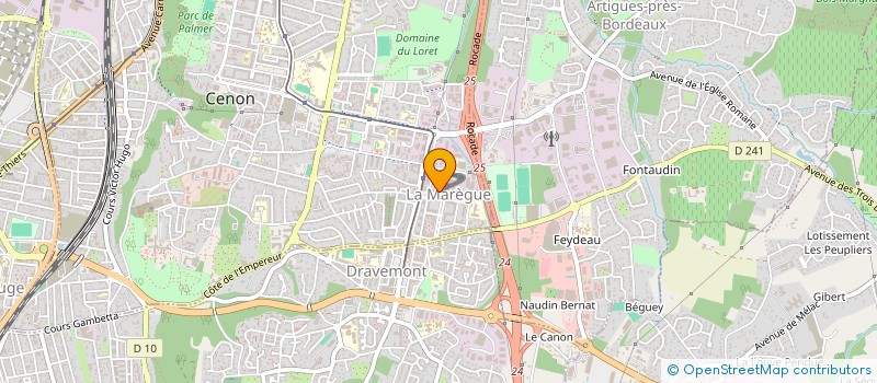 localisation de l'entreprise MONSIEUR ALI YILDIRIM à CENON
