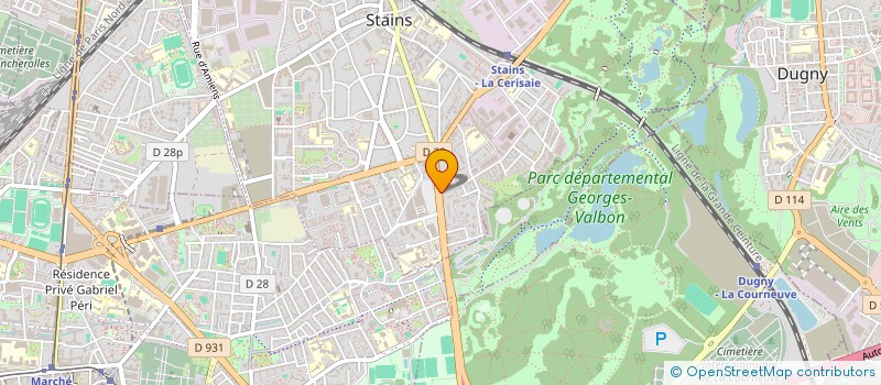 localisation de l'entreprise MONSIEUR ALI YILDIZ à STAINS