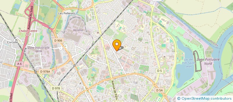 localisation de l'entreprise MONSIEUR ALI YILMAZ  CHALON-SUR-SAONE