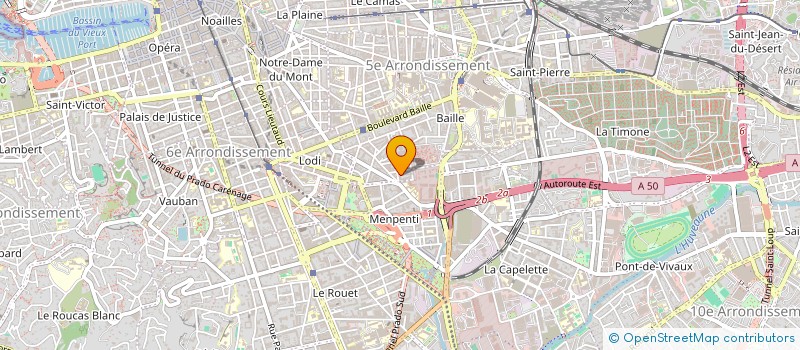 localisation de l'entreprise MONSIEUR ALI ZABAR  MARSEILLE